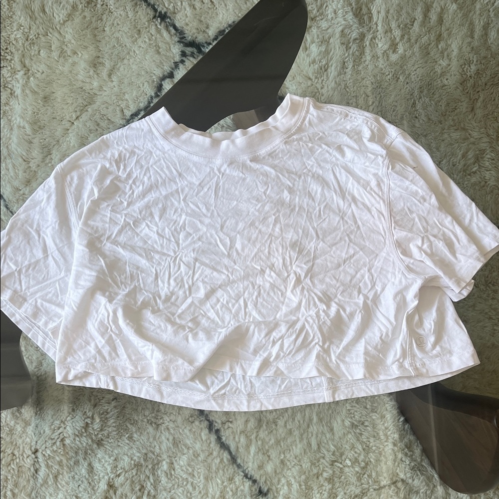 Women's Cropped Top - White